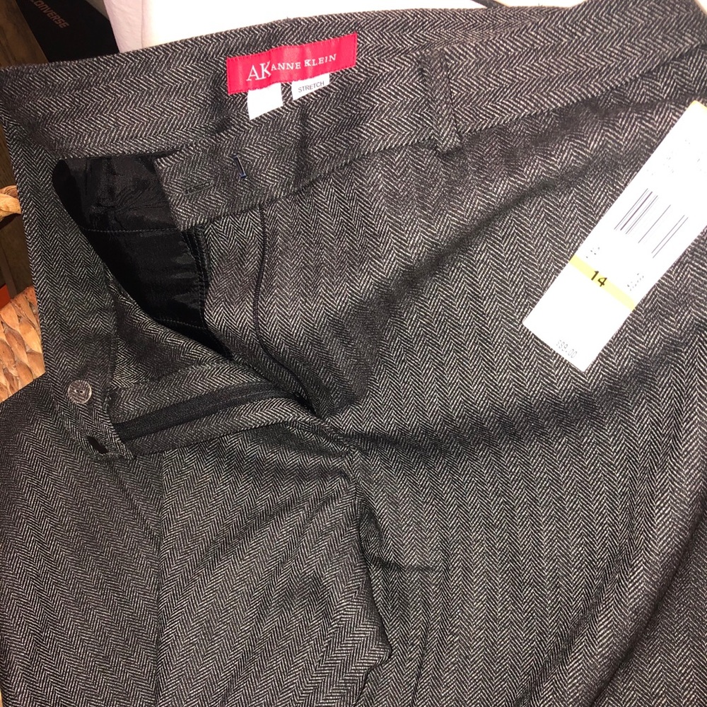 Anne Klein Herringbone Pants